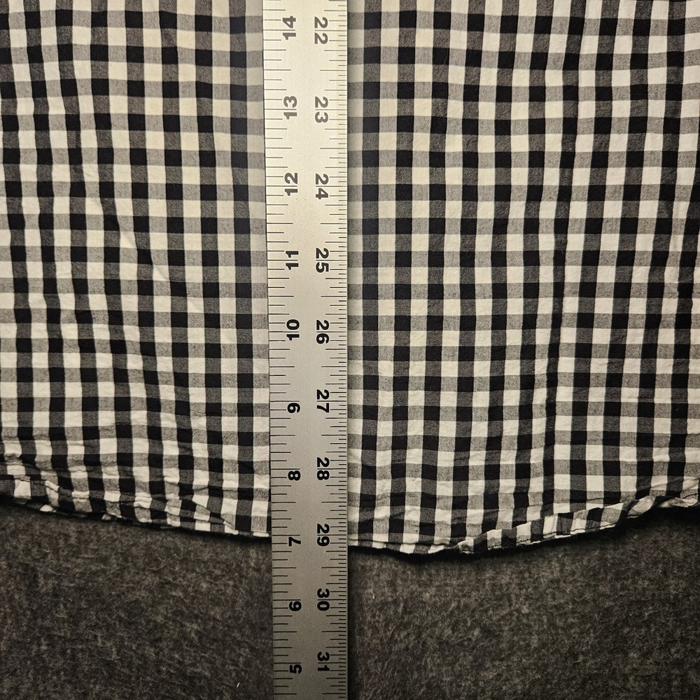 Paxton Button Down Longsleeve Shirt Black Gingham Plaid University Of Colorado L - Picture 11 of 11